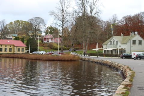 Foto på havskurorten Gustafsberg 
